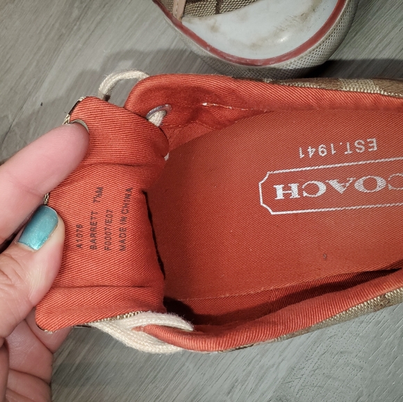 Women's coach sneakers size 7.5 - Picture 14 of 14